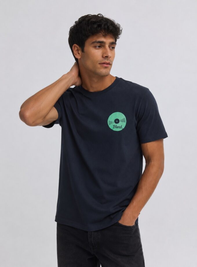 T - SHIRT - DARK BLUE
