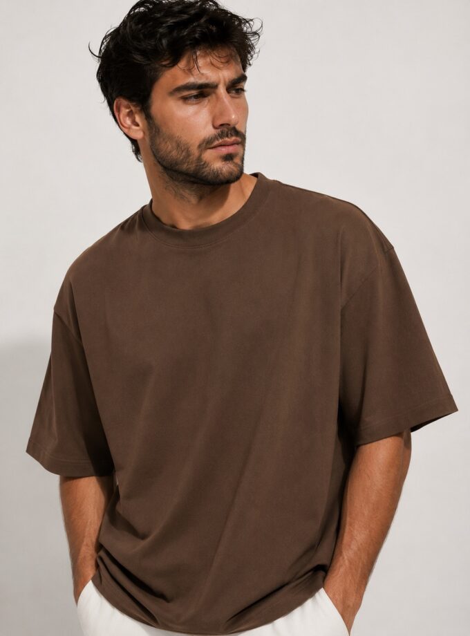 T-SHIRT - BROWN