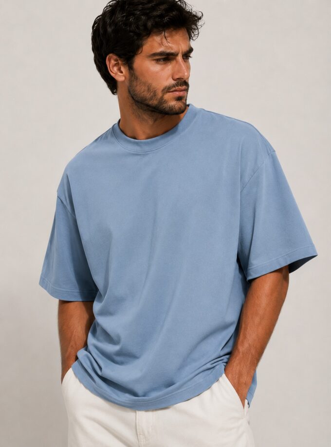 T-SHIRT - BABY BLUE