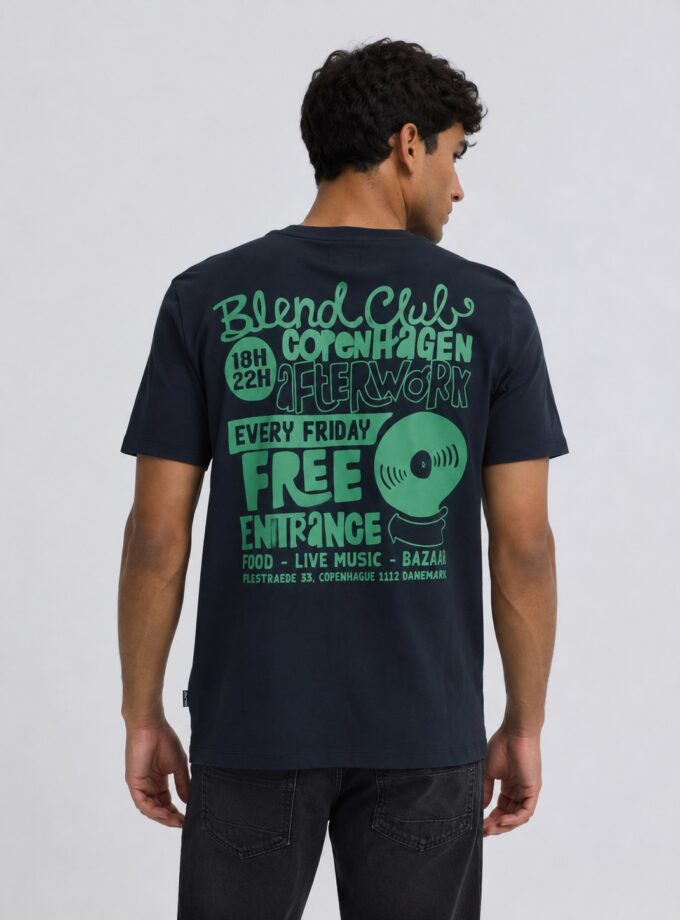 T - SHIRT - DARK BLUE