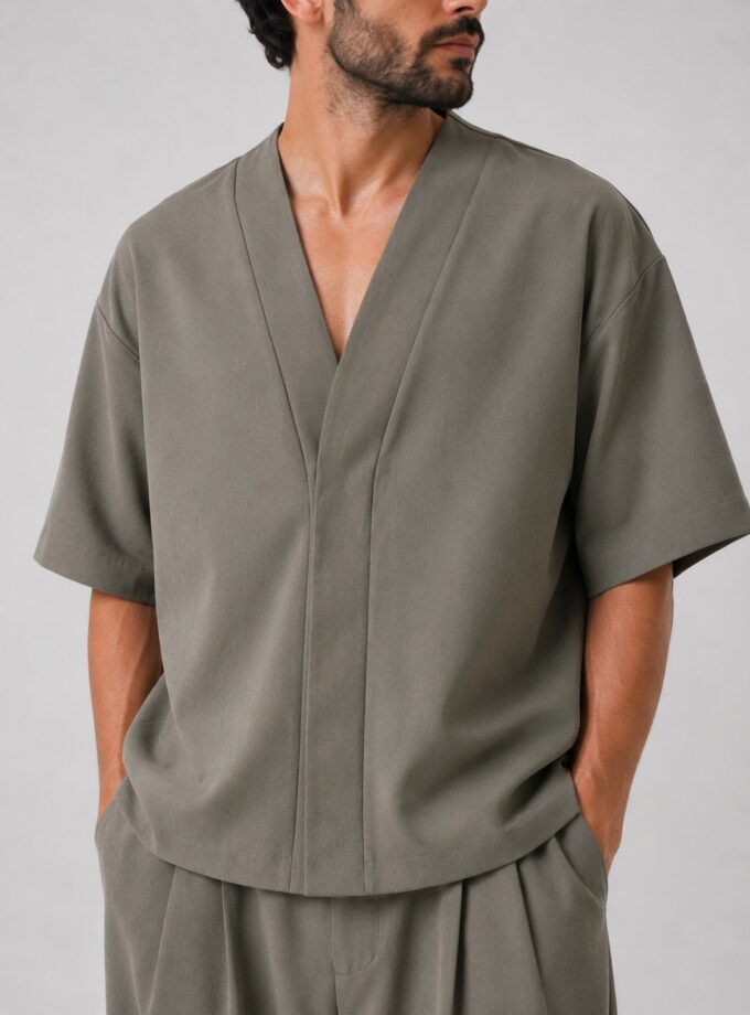 SHIRT - BLAZER - KHAKI