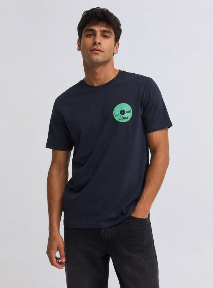 T - SHIRT - DARK BLUE