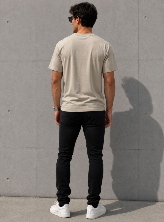 T - SHIRT - BEIGE