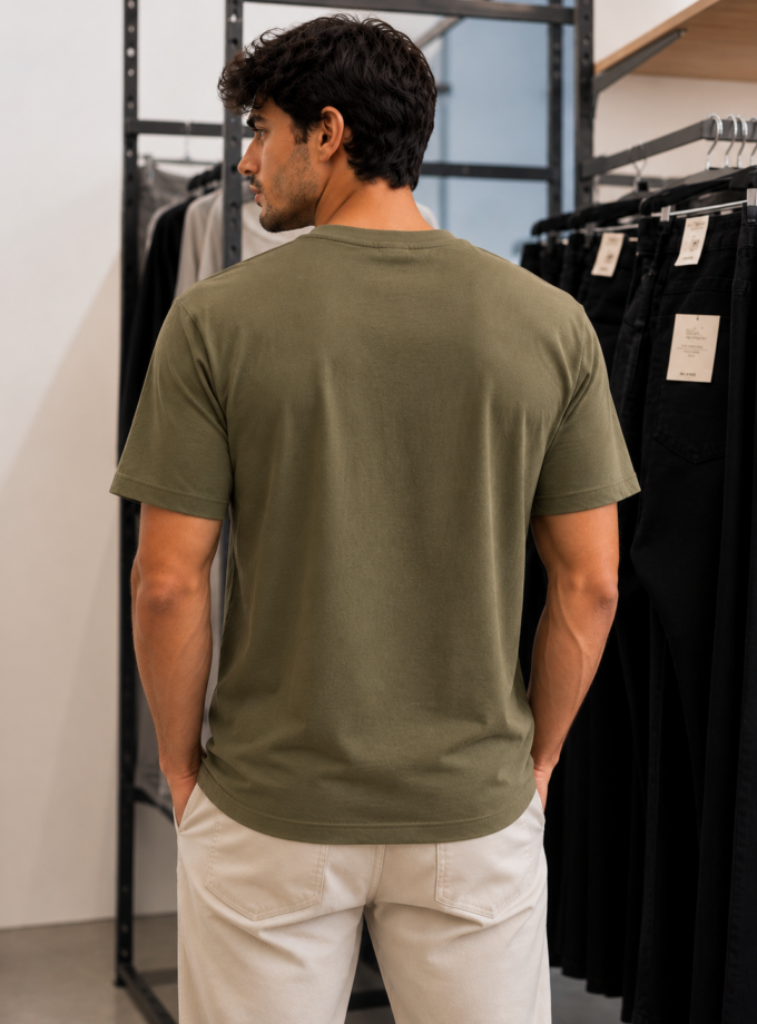 T - SHIRT - KHAKI