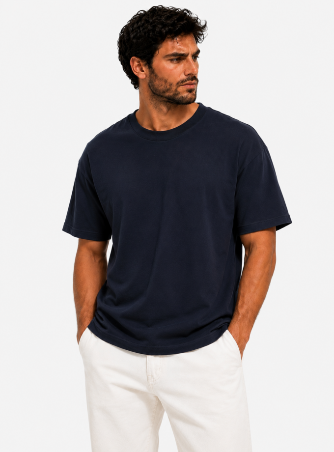 T-SHIRT - DARK BLUΕ