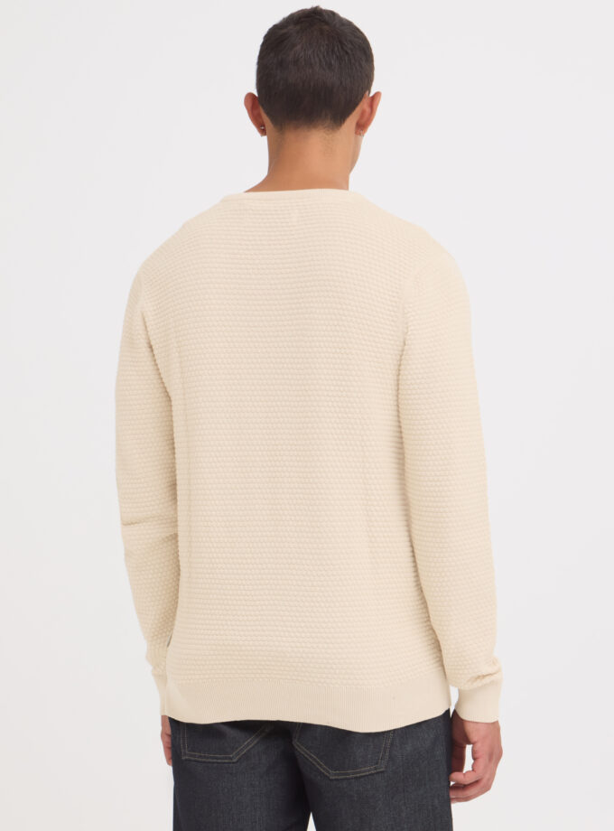 KNIT SWEATER - ECRU