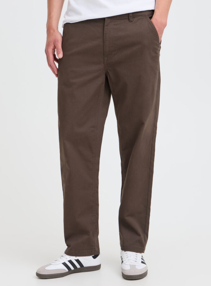 PANTS RELAXED FIT - BROWN