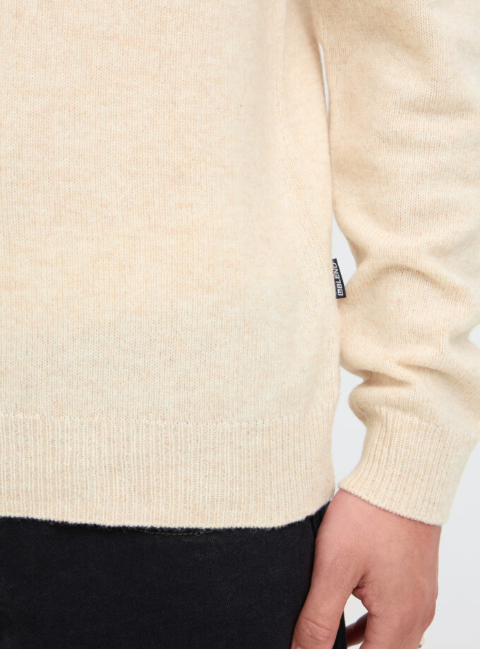 KNIT SWEATER - ECRU