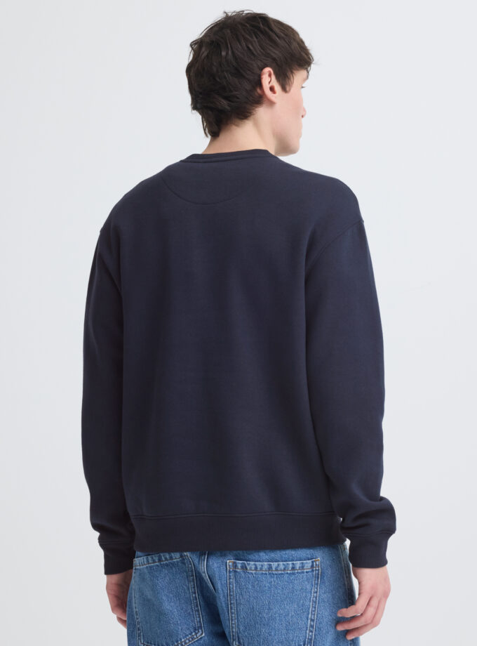 CREWNECK SWEATSHIRT - DARK BLUE
