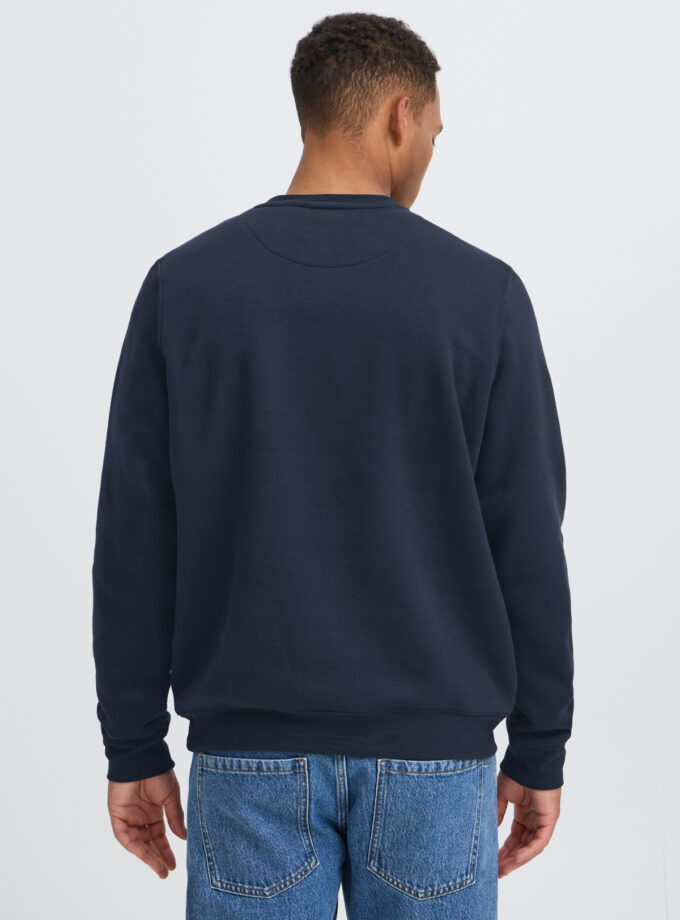 CREWNECK SWEATSHIRT - DARK BLUE