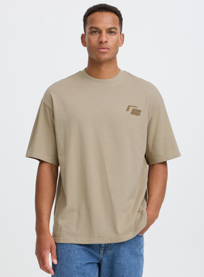 T - SHIRT -ECRU