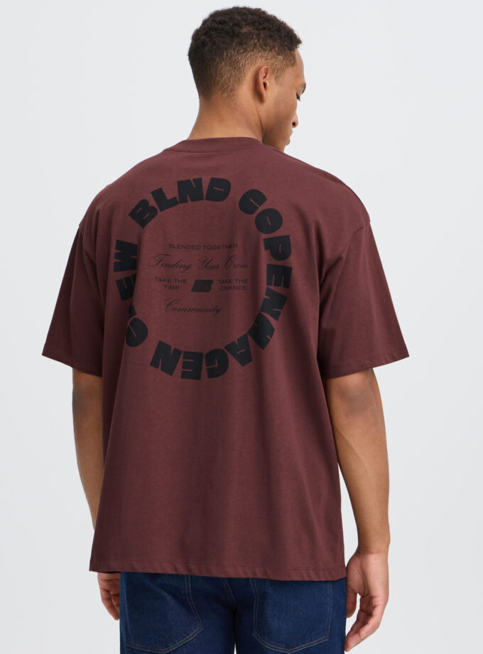 T - SHIRT - BURGUNDY