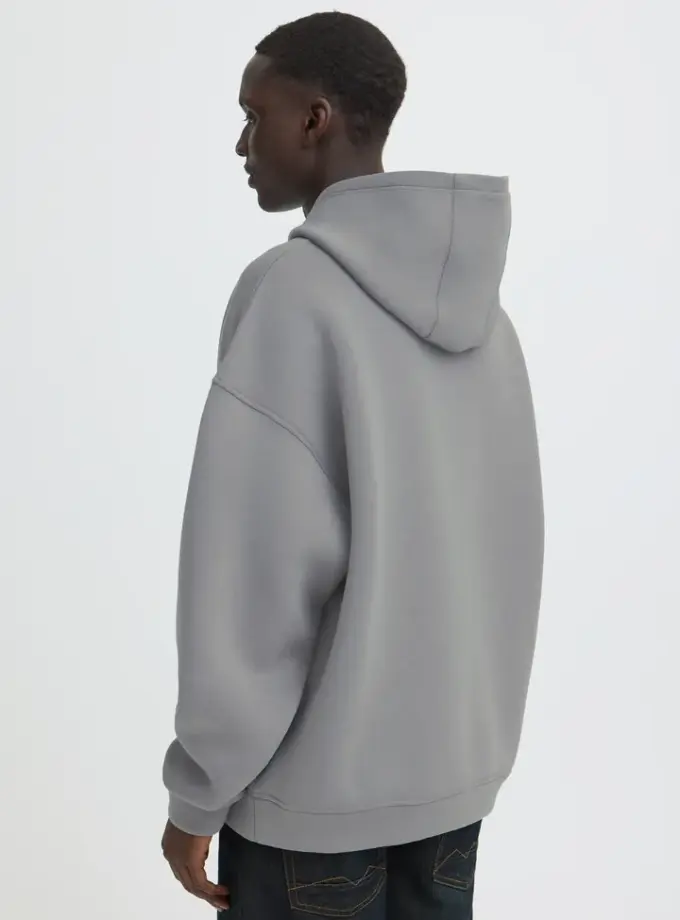 OVERSIZED HOODIE - GREY