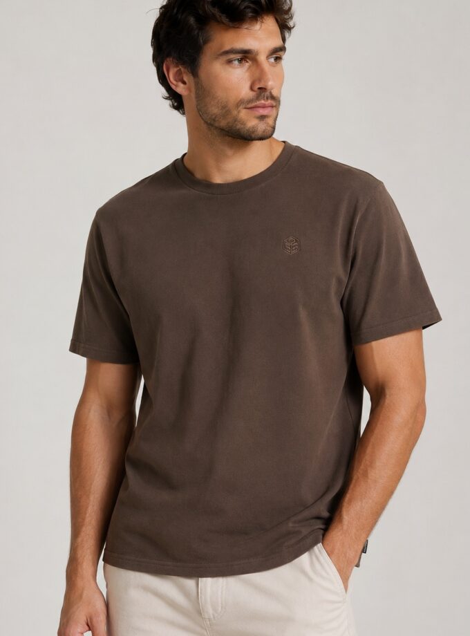 T - SHIRT - BROWN