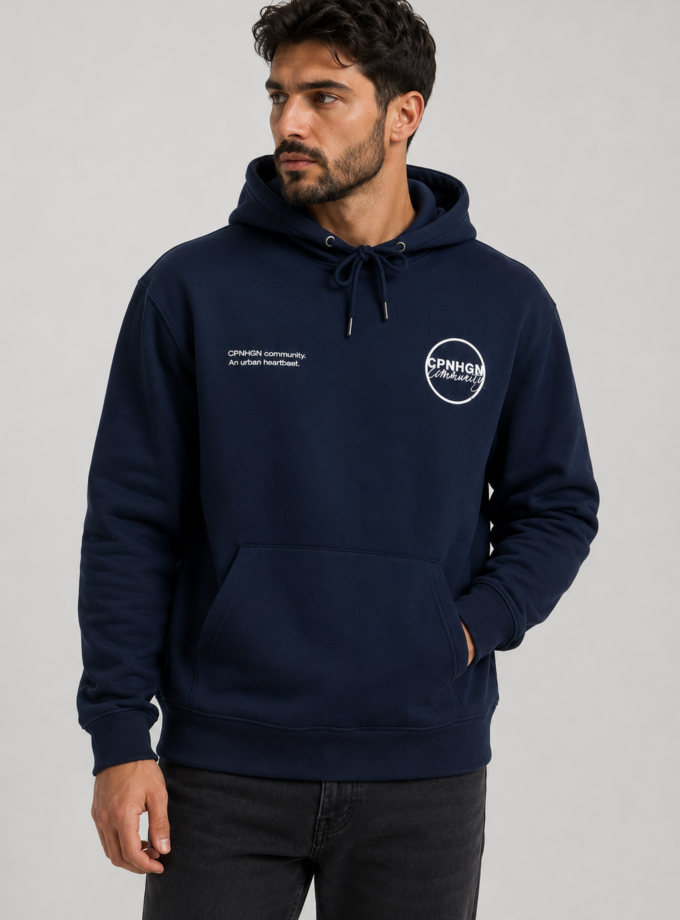 HOODIE  - DARK BLUE