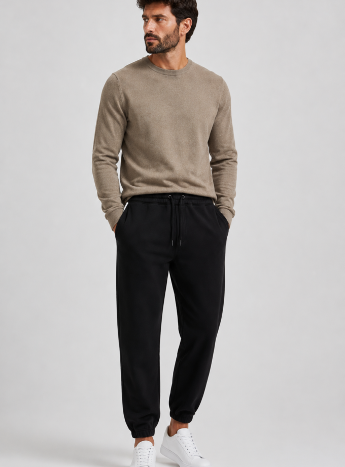 JOGGER SWEATPANTS - BLACK