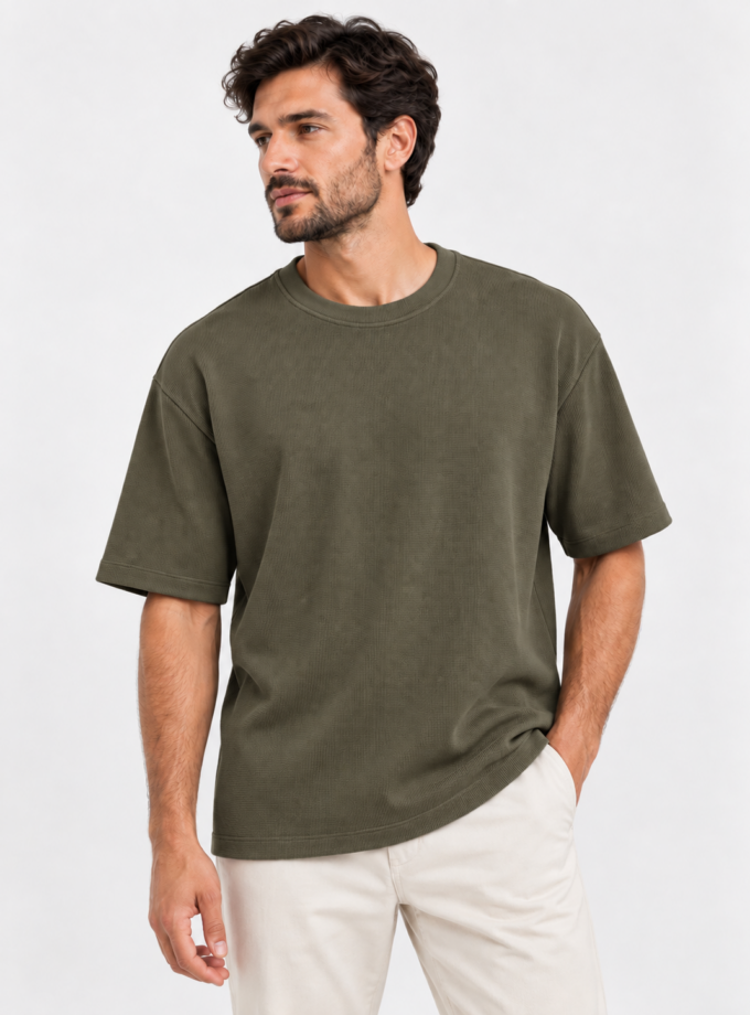 T - SHIRT - KHAKI