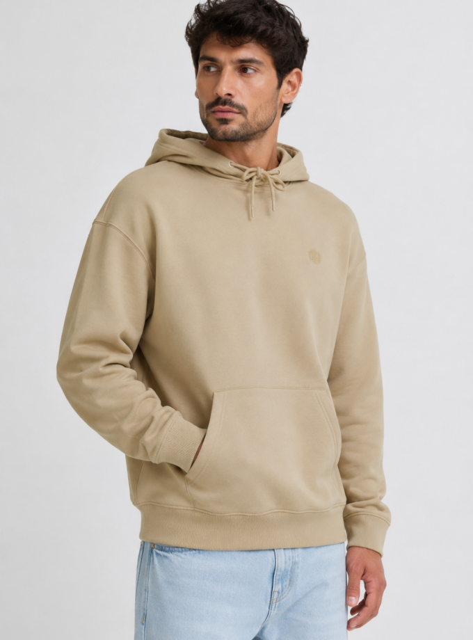 HOODIE  - ECRU