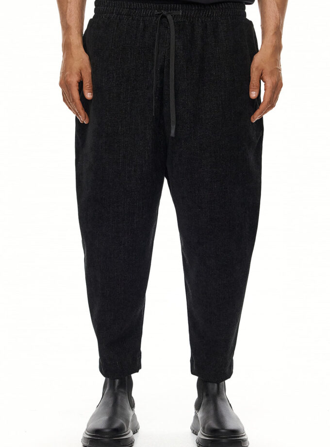 PANTS RELAXED FIT - BLACK