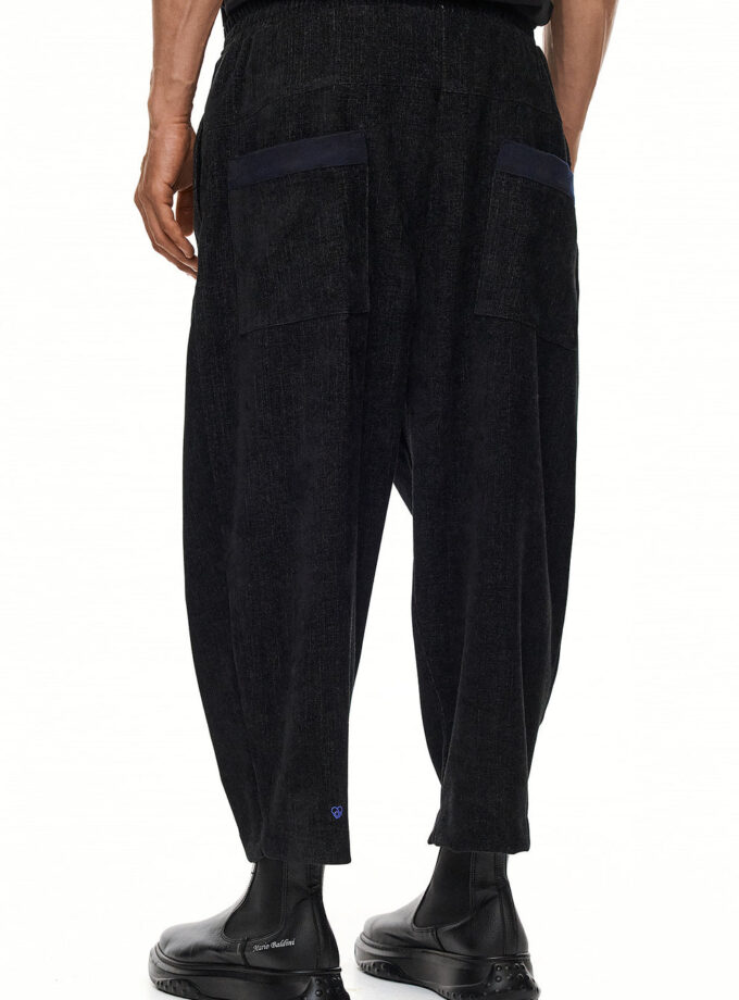 PANTS RELAXED FIT - BLACK