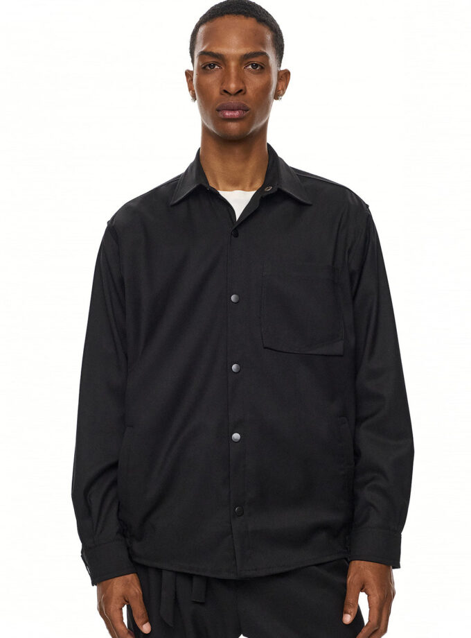 OVER - SHIRT - BLACK