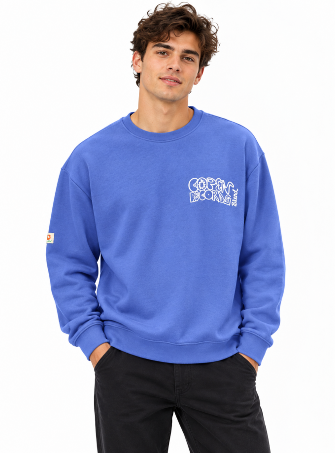 CREWNECK SWEATSHIRT - BLUE