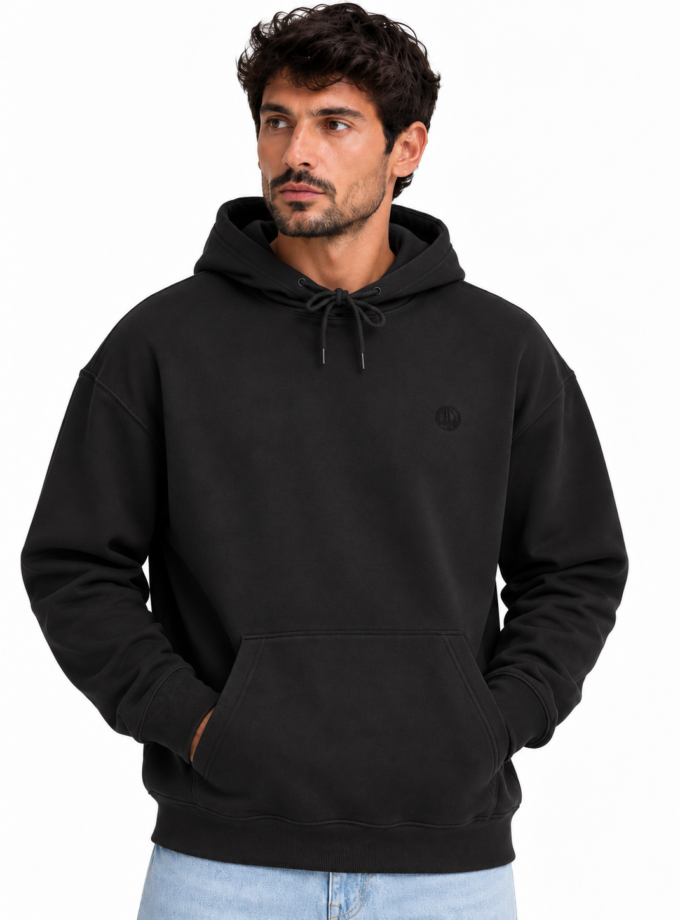 HOODIE  - BLACK