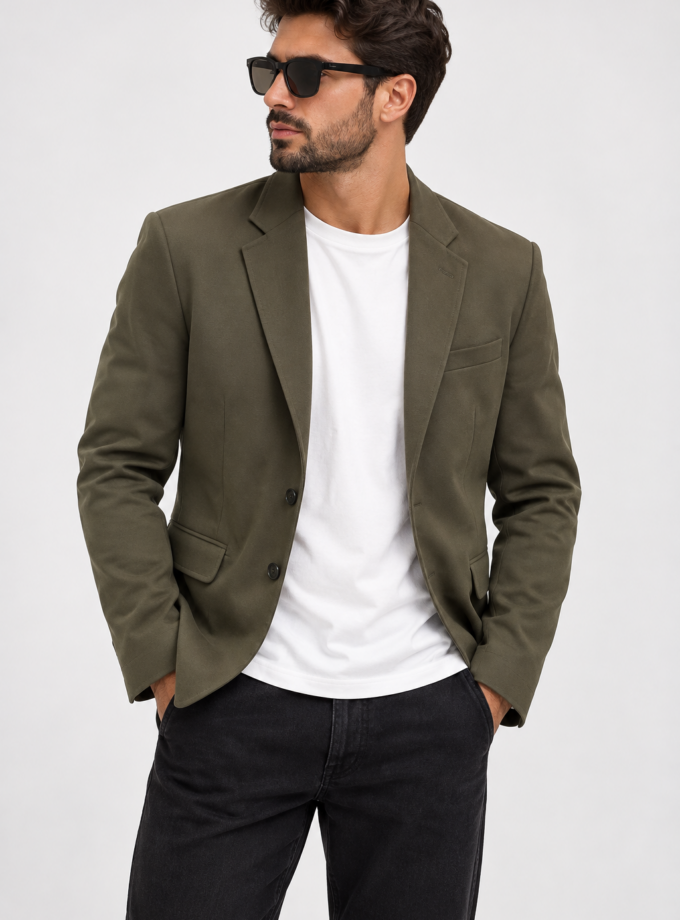 BLAZER - KHAKI