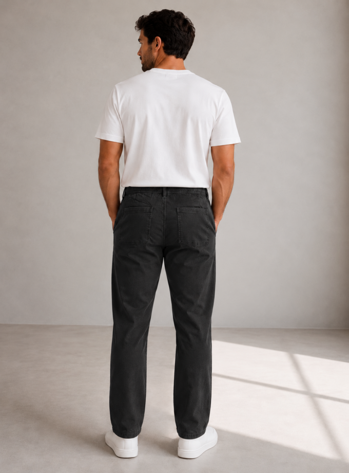 PANTS - OFF BLACK